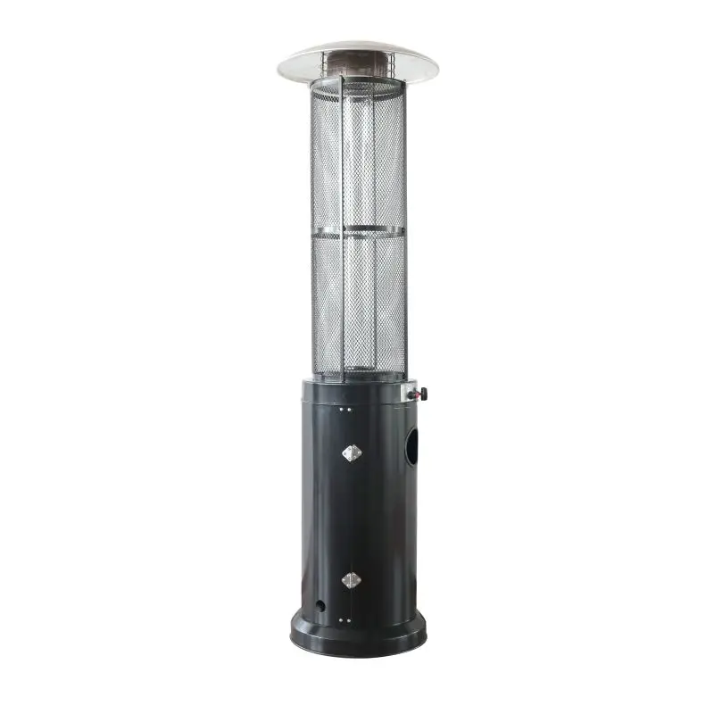 Hot Selling Manufacturer High Quality Painted Steel Stand Circle Flame  Pyramid Gas Outdoor Heater