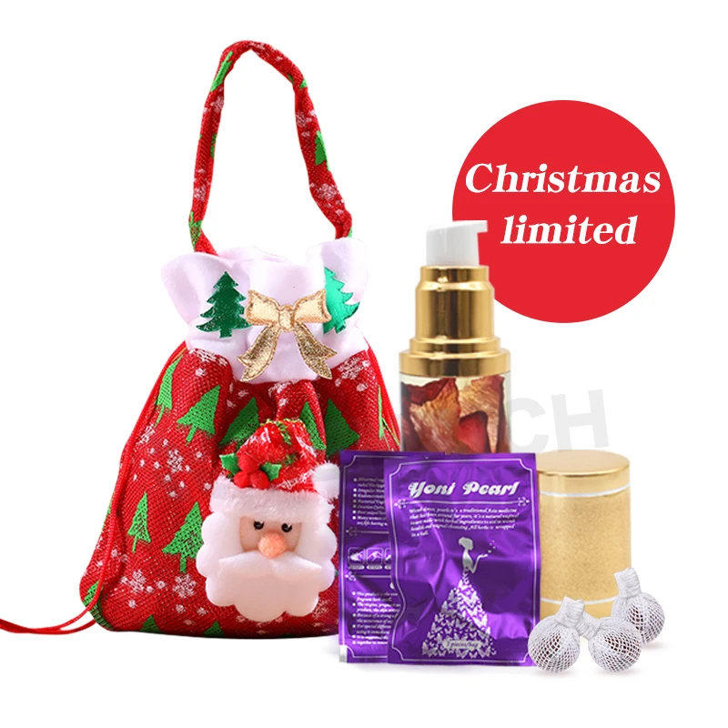 
Christmas 3 pcs/bag Customized logo Herbal Clean Point Tampon Original Goddess Women Pearl Yoni Detox Pearls 