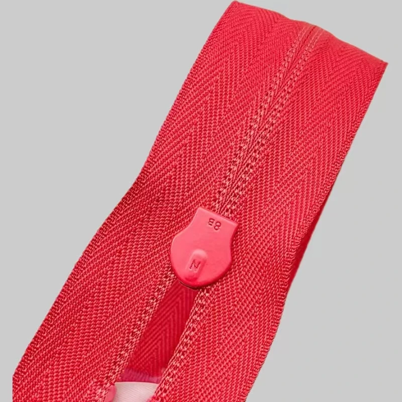 Factory Wholesale custom zipper 3# 5# 8# nylon zipper open-end plastic zipper for clothing accessories