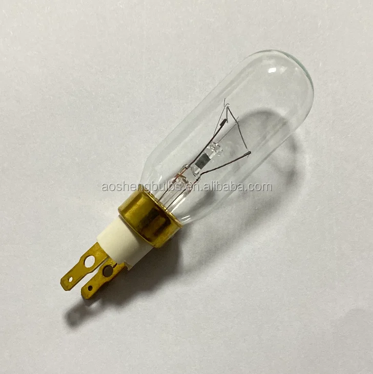 Whirlpool Oven bulb 230V15W  T8 BI-PIN bulb High temperature 300 degree lamp T25 T-CLCK Refrigerator bulb