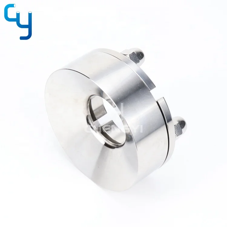 Sanitary stainless steel aseptic pipe fittings NA flange connection
