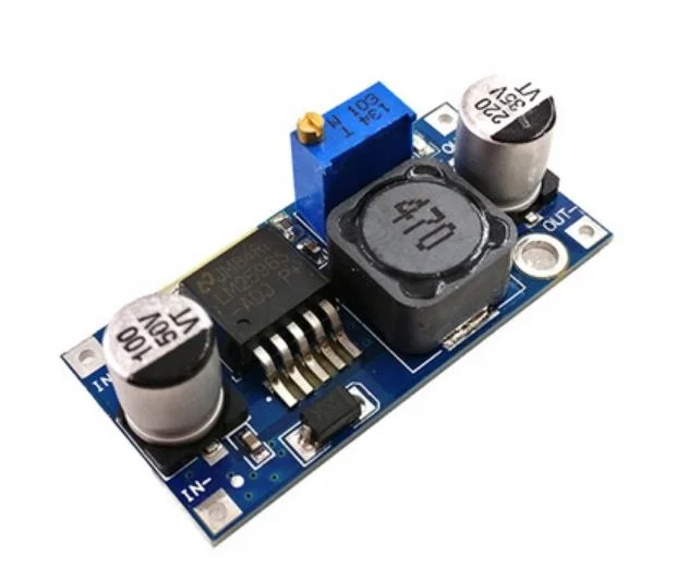 1Pcs lm2596 LM2596S DC-DC 3-40V adjustable step-down power Supply module Voltage regulator 3A