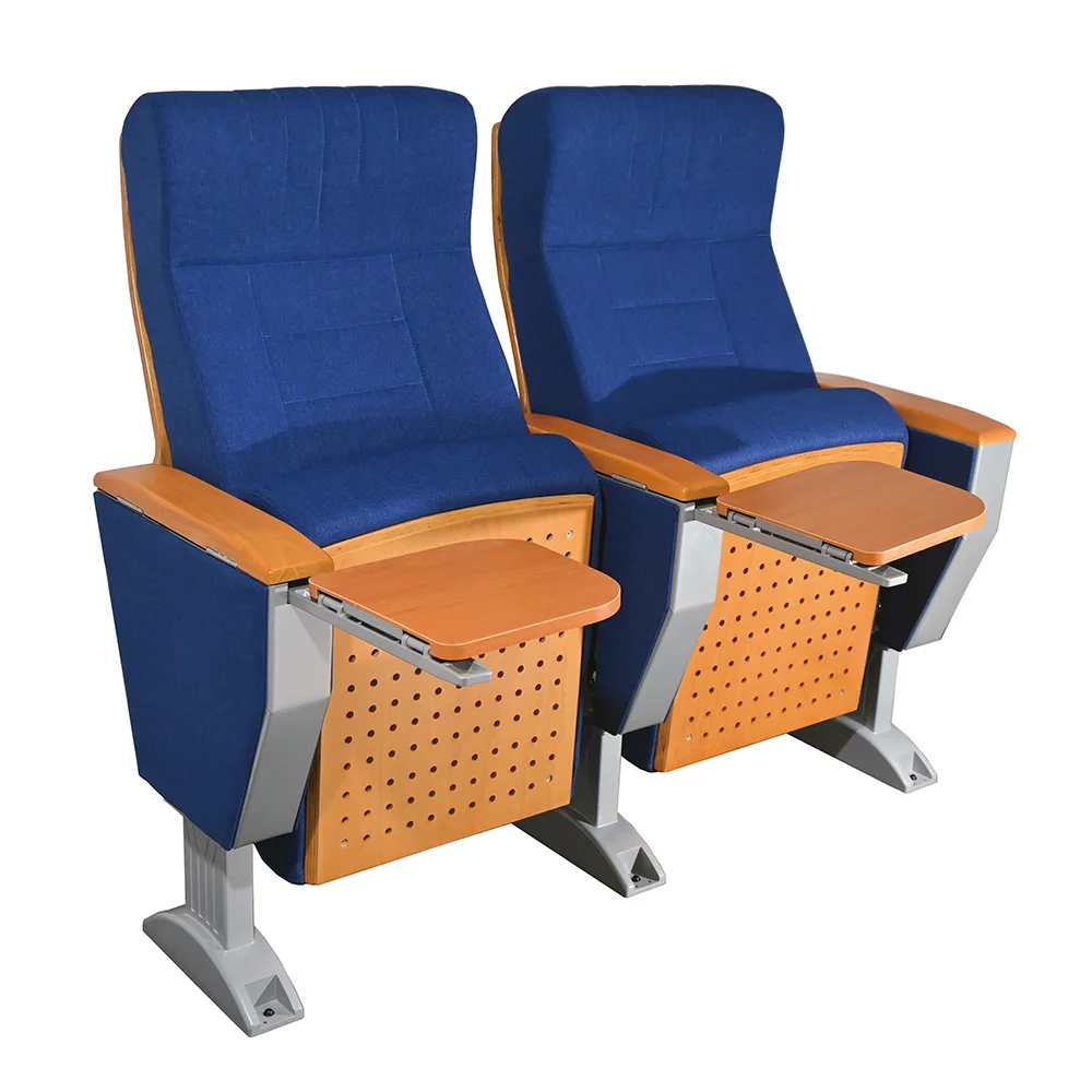 Hot Selling Commercial Folding Auditorium Cinema Church Chair With Plastic Cup Holder for Theater Movie Hall