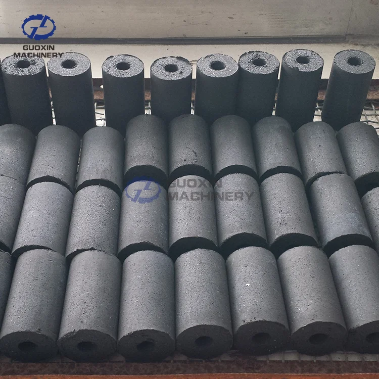 Coconut Rice Husk Nut Shell Carbonization Charcoal Machine Hydraulic Charcoal Briquette Machine