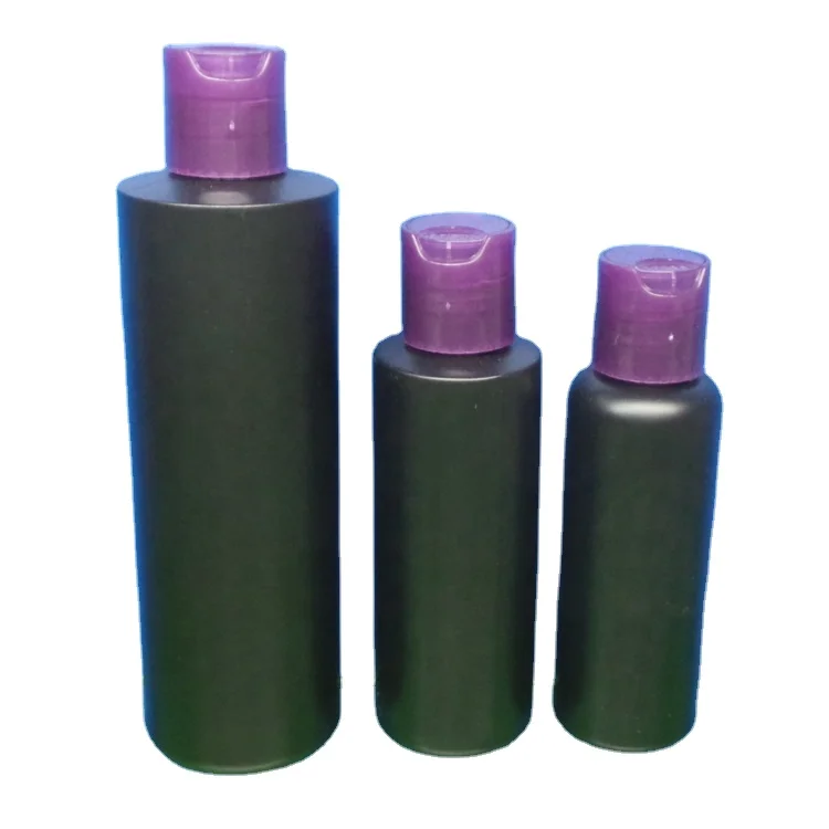 120 ml 250 ml 500 ml BACK Opaque HDPE plastic bottle empty bottles with 24mm neck prees caps