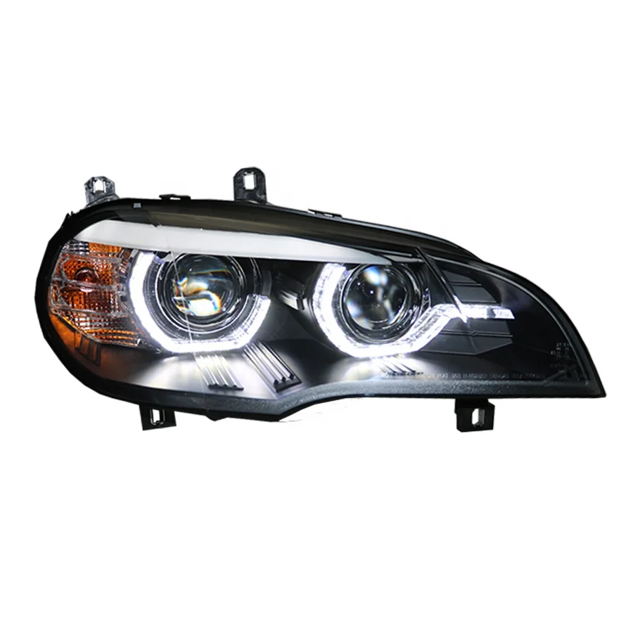  Без функции AFS модификация HID фары для X5 E70 от 2007 до