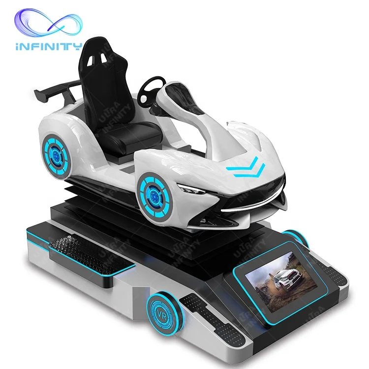 New Design Vr Equipment Car Simulator Driving Racing Game Machine Virtuel Sim Racing Simulator Arcade Racing Vr Kart