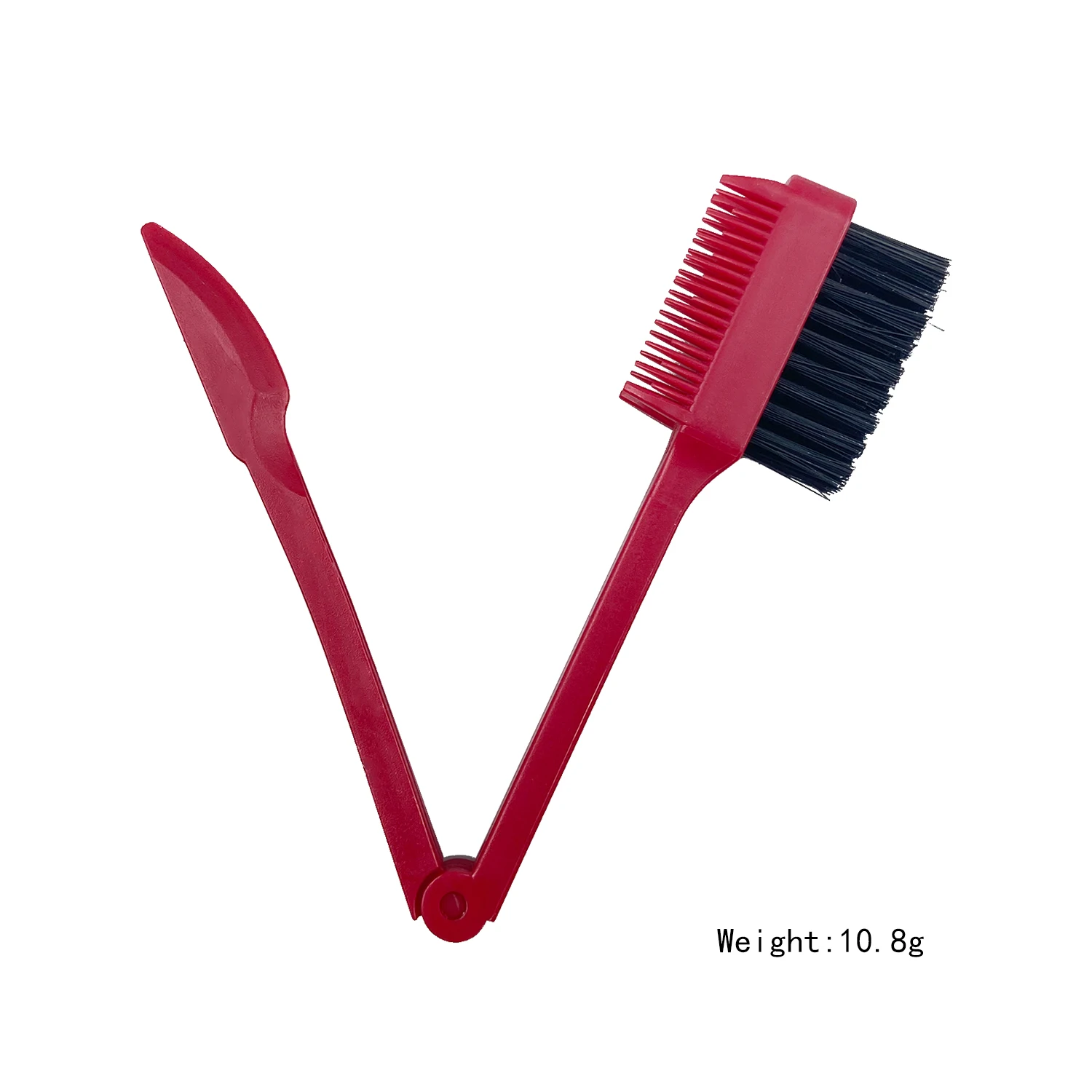 Edge Brush Control Packaging Metallic Hair Cheetah Squeeze Edges With Gel Dispenser Custom And Comb Double Mini Pocket Size