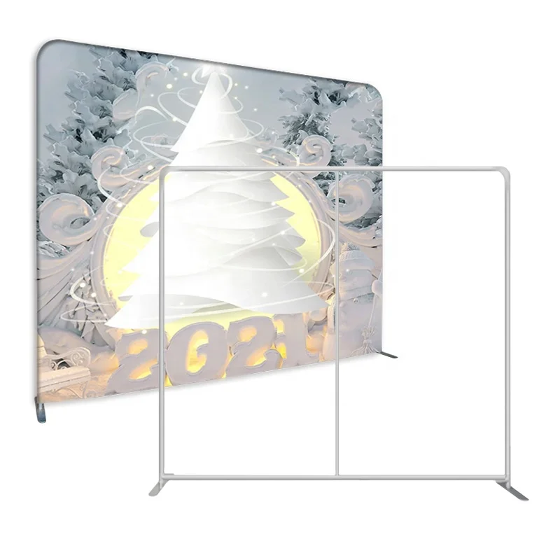 Exhibition Frame Fabric Tension Photo Booth Folding Tent Pop Up Backdrop Aluminium 10x10 Trade Show Display Stand