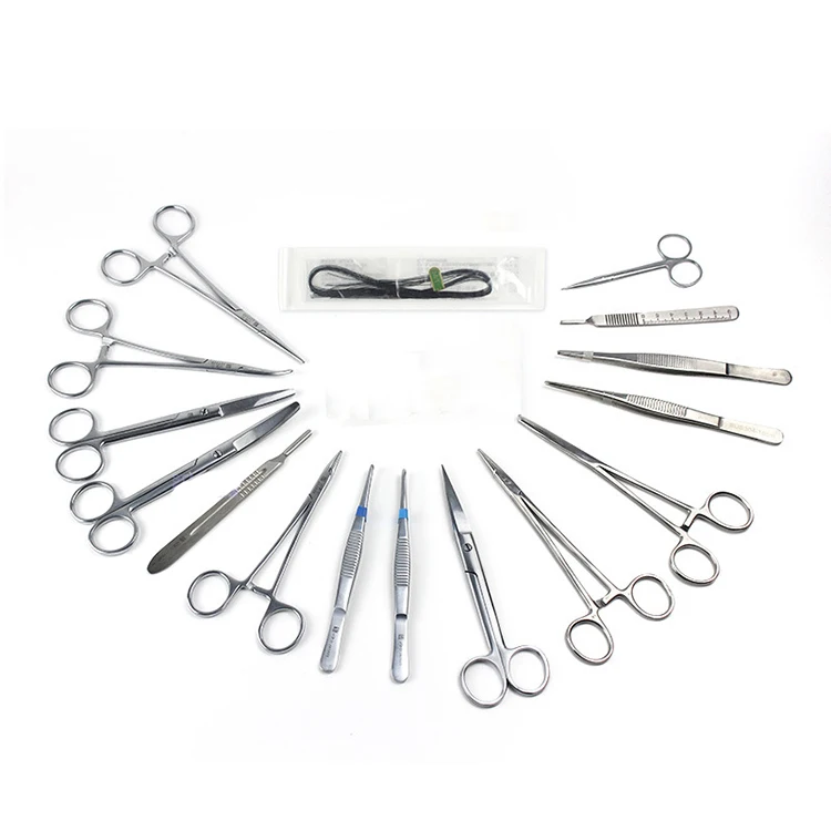 factory suture kit for wound dressing multiple wound care set small skin training practice kit