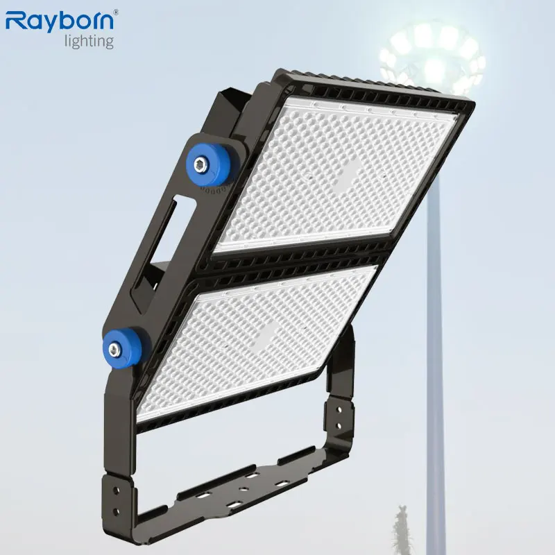 300w 400w 500w 1000w led flood light manufacturer with High Pole Wharf Soccer Football pitch hockey ball light