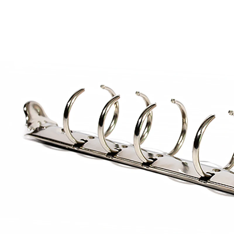 High capacity Ring mechanism nickel plating metal 6 rings trigger type binder mechanism for file folder