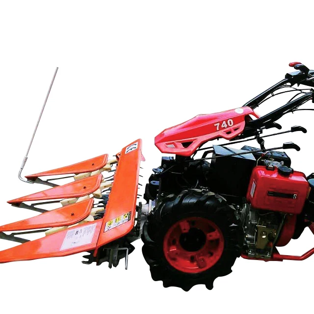 Tractor mounted harvesting machines, two-wheel tractors reaper for rice and wheat, sorghum, alfalfa, forage, ryegarss, peppers