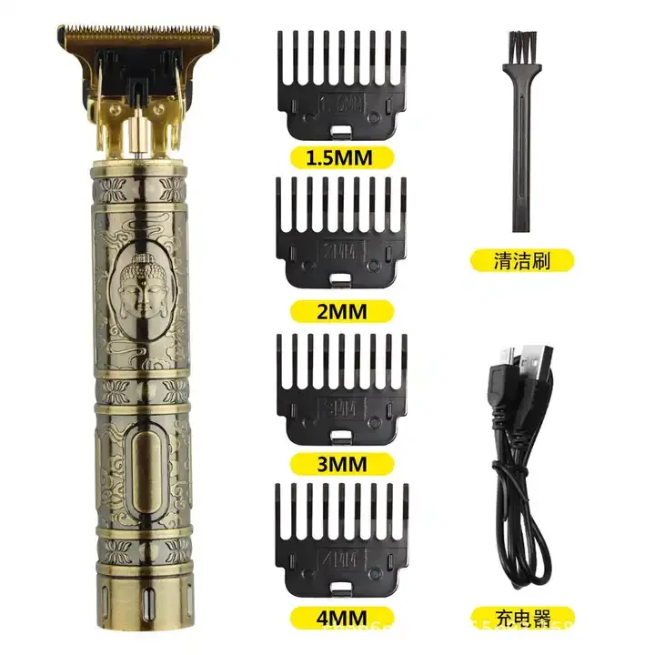Maquina Inalambrica de Afeitar Man Electric Hair Clippper Hairdresser Vintage T9 Hair Trimmer Profesional Shaver Trimmer