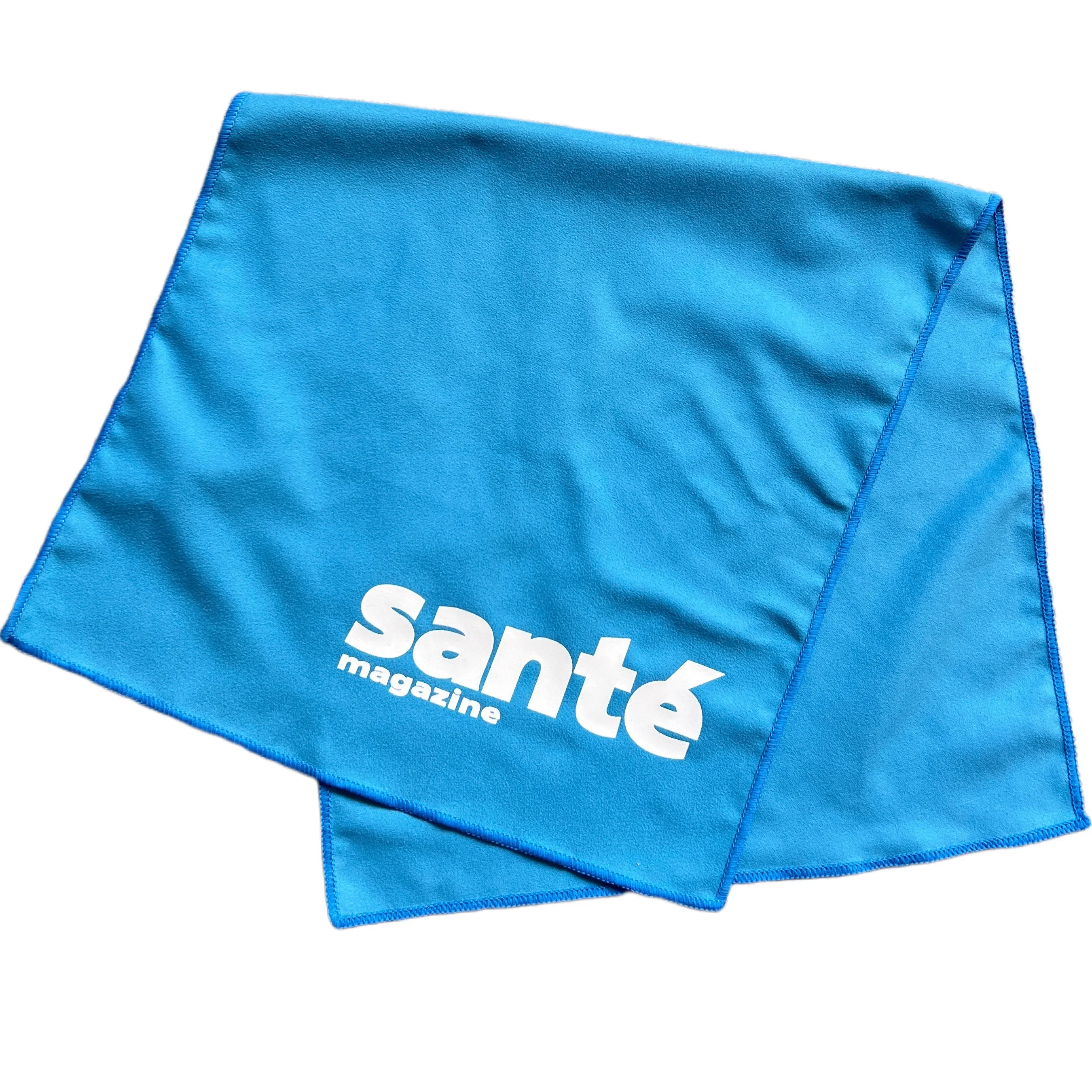 Custom Printed Towel Microfiber for  Advertising Promotion Support Match Low MOQ Printing on Towels