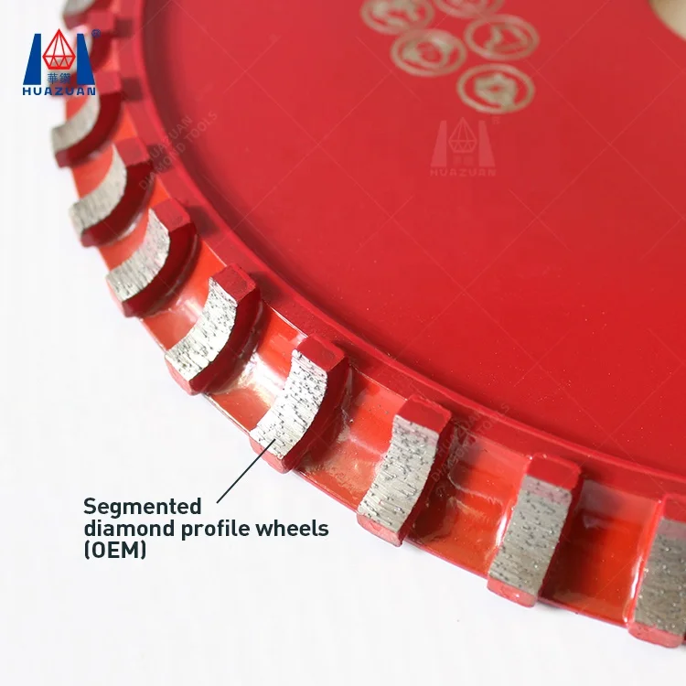 D300 mm diamond profile grinding wheel for granite