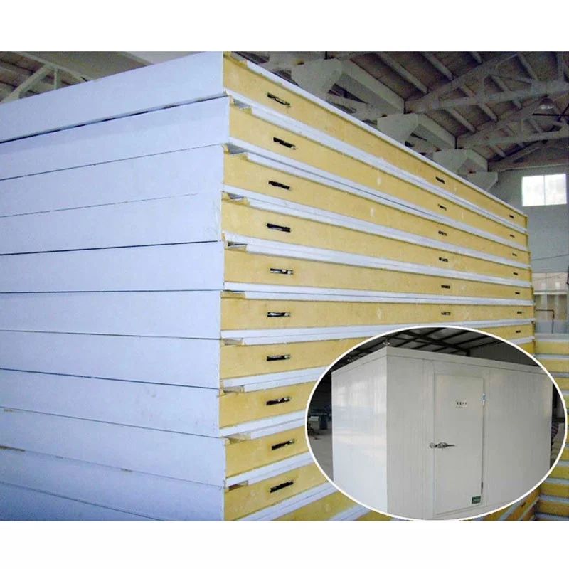 Paintable insulation board SIP panels steel foam panels for cold room