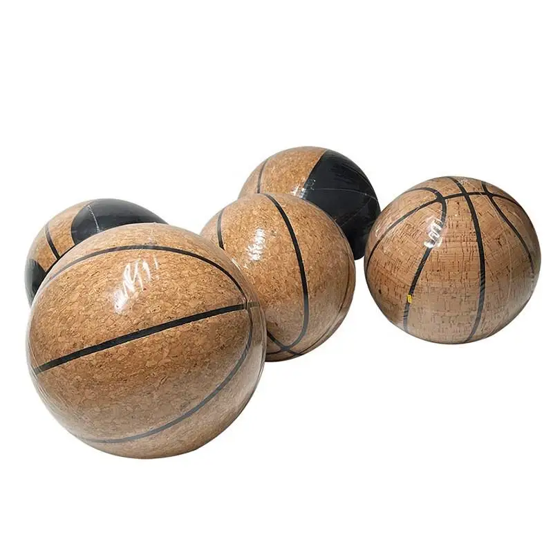 2023 New Arrival Eco Friendly Professional Official Size 7 Indoor Outdoor Training Match Natural Cork Rubber Basketball