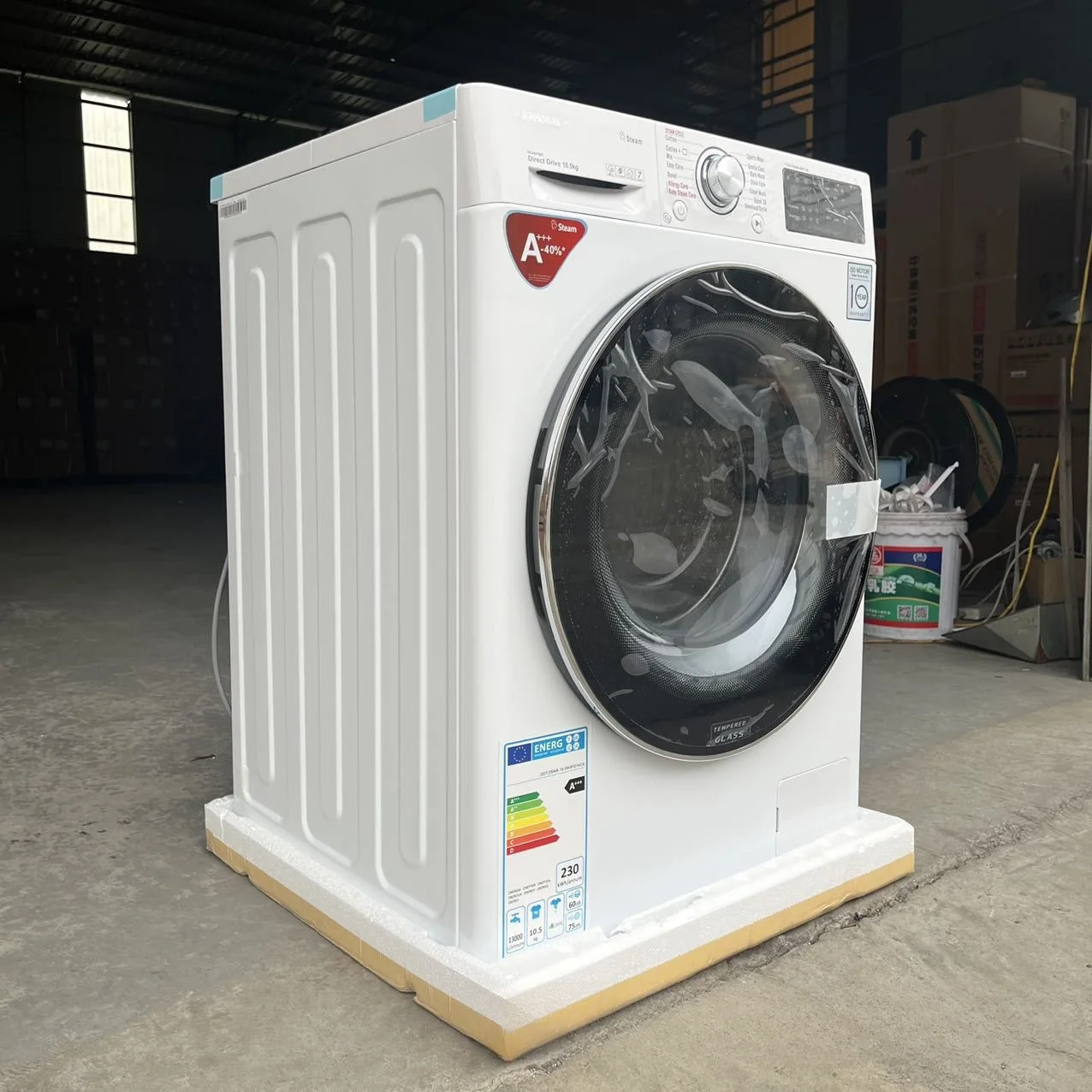 10.5kg Fully Automatic Electric Home Washing Machine with Dryer New Condition Drum Washing Machines and Drying Machines