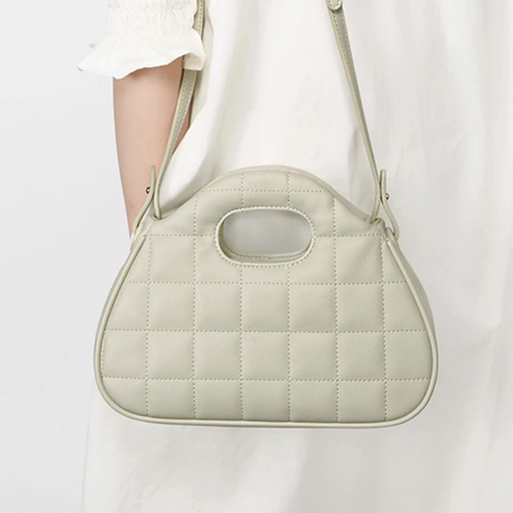 
Factory wholesale fashion ladies mini hand bag with soft handle PU small cross-body vegan handbag 