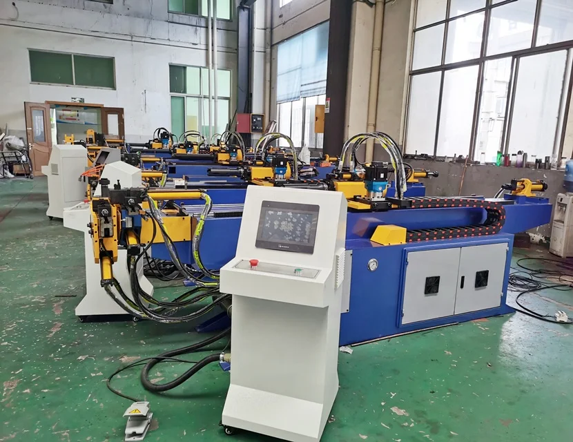 
0 to 180 degree cnc automatic operated bending machine for pipe and tube made in China 