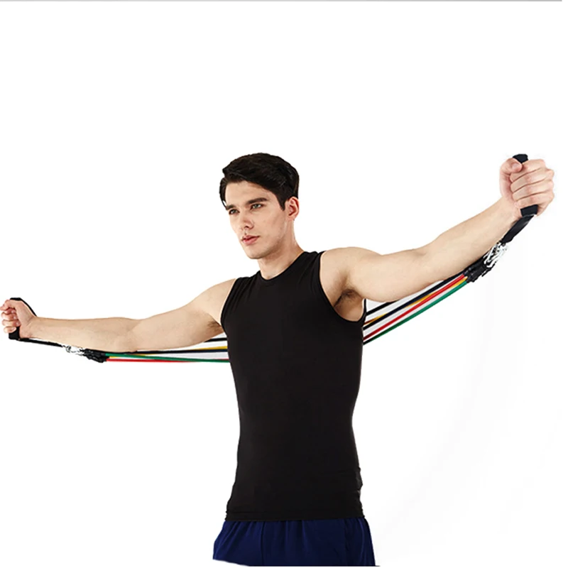 Тяговые Эспандеры с ручками Home 11 шт. 11 шт. шт. Эспандеры