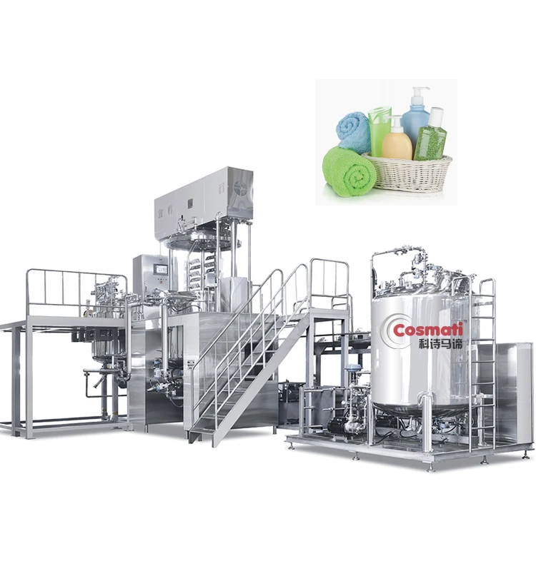 CE Certificated Petroleum Jelly Hair Remove Wax Mixing Tank  Mixer Blender Making Machine Equipment  Production Line