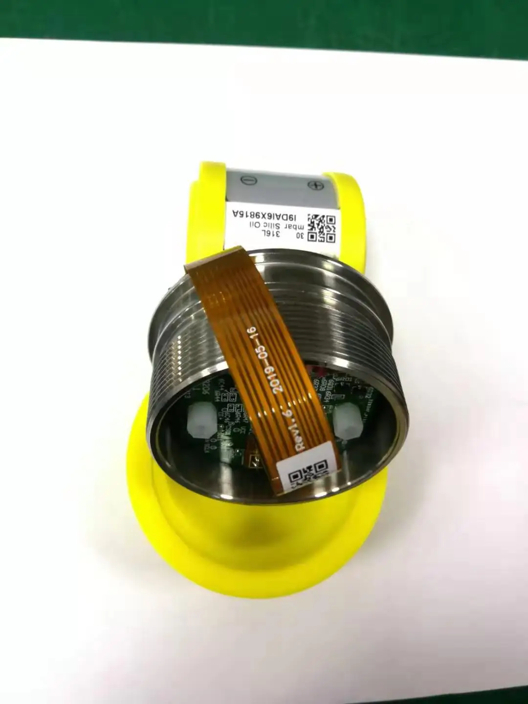 316L stainless steel diaphragm 0.1% accuracy wide range differential pressure sensor