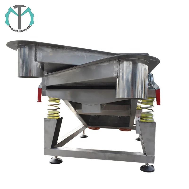 Powder plastic food linear vibrating screen from China linear vibration sieve machine vibrating sifter
