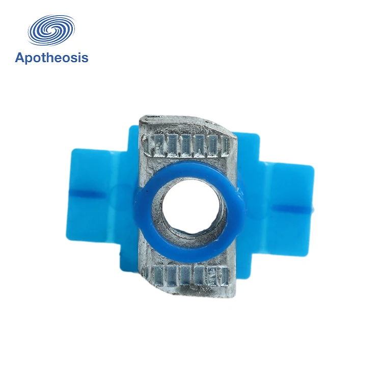 Стойка, соединитель, стопорные гайки, пластиковая крышка, простые Канальные гайки