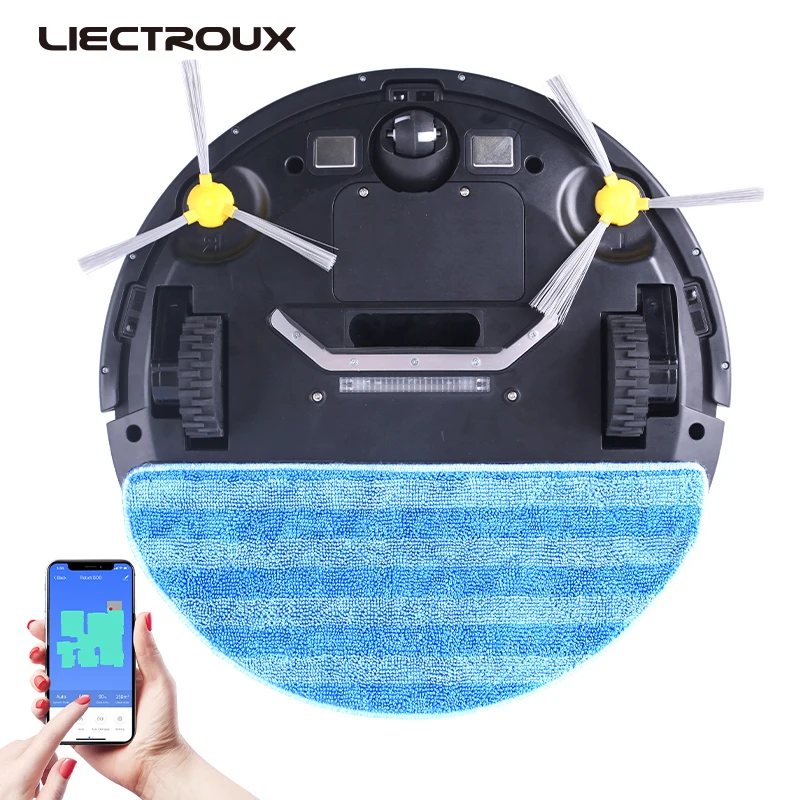 Робот-пылесос LIECTROUX zk808 автоматический для уборки дома умная уборка тонкие ковры Мощное