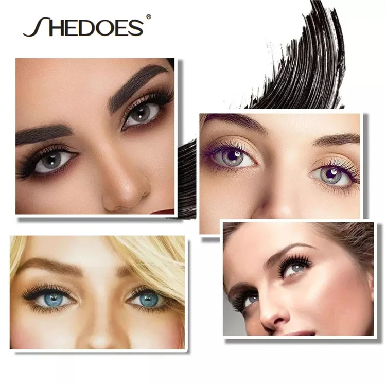 Wholesale Hot Selling Mascara Wand Waterproof Lengthening Curling 4D Black Eyelash Mascara