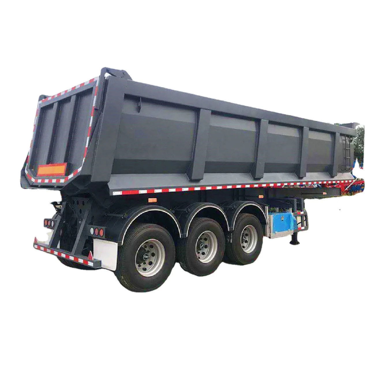 CHINA Creation  50 Ton Heavy Duty Dump Truck Semi Trailer 3 Axles dump truck For Sale