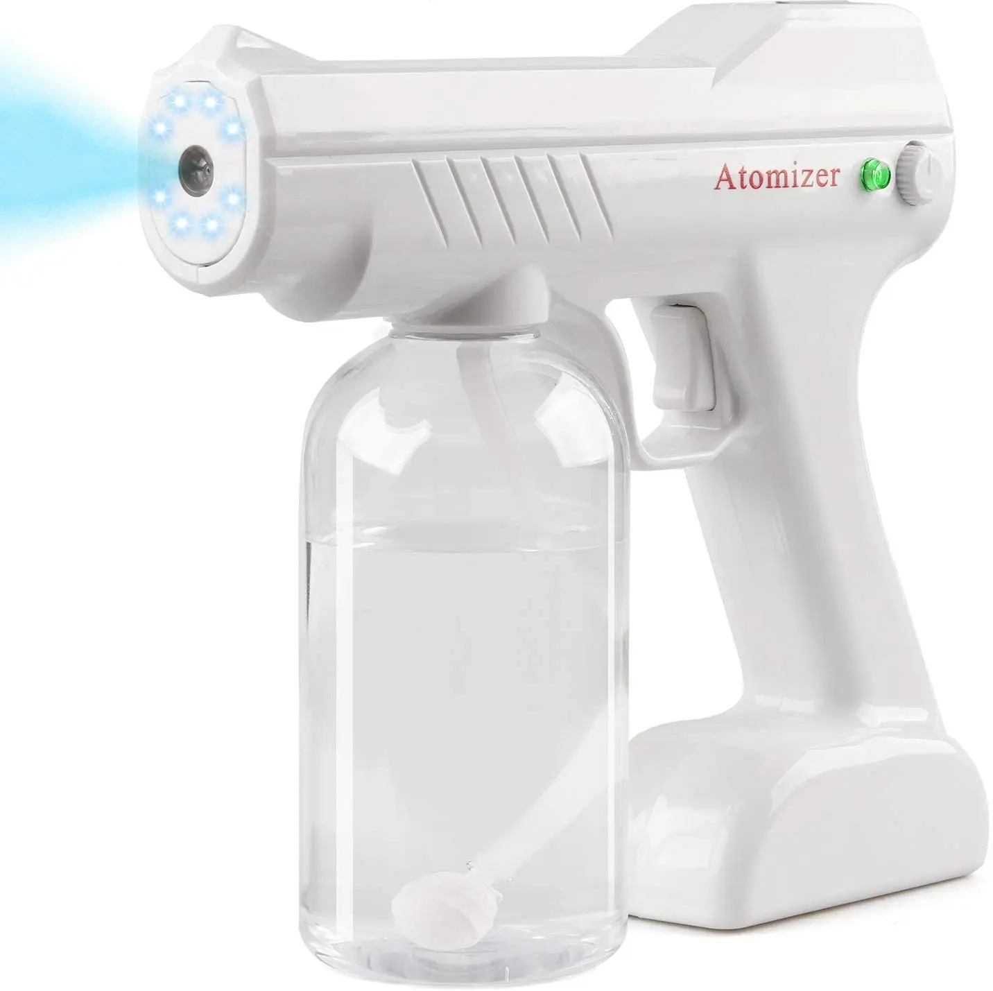 800ML 110V/220V CE Household Portable  Blue Light Nano Spray Gun Disinfection Wireless Sprayer Machine