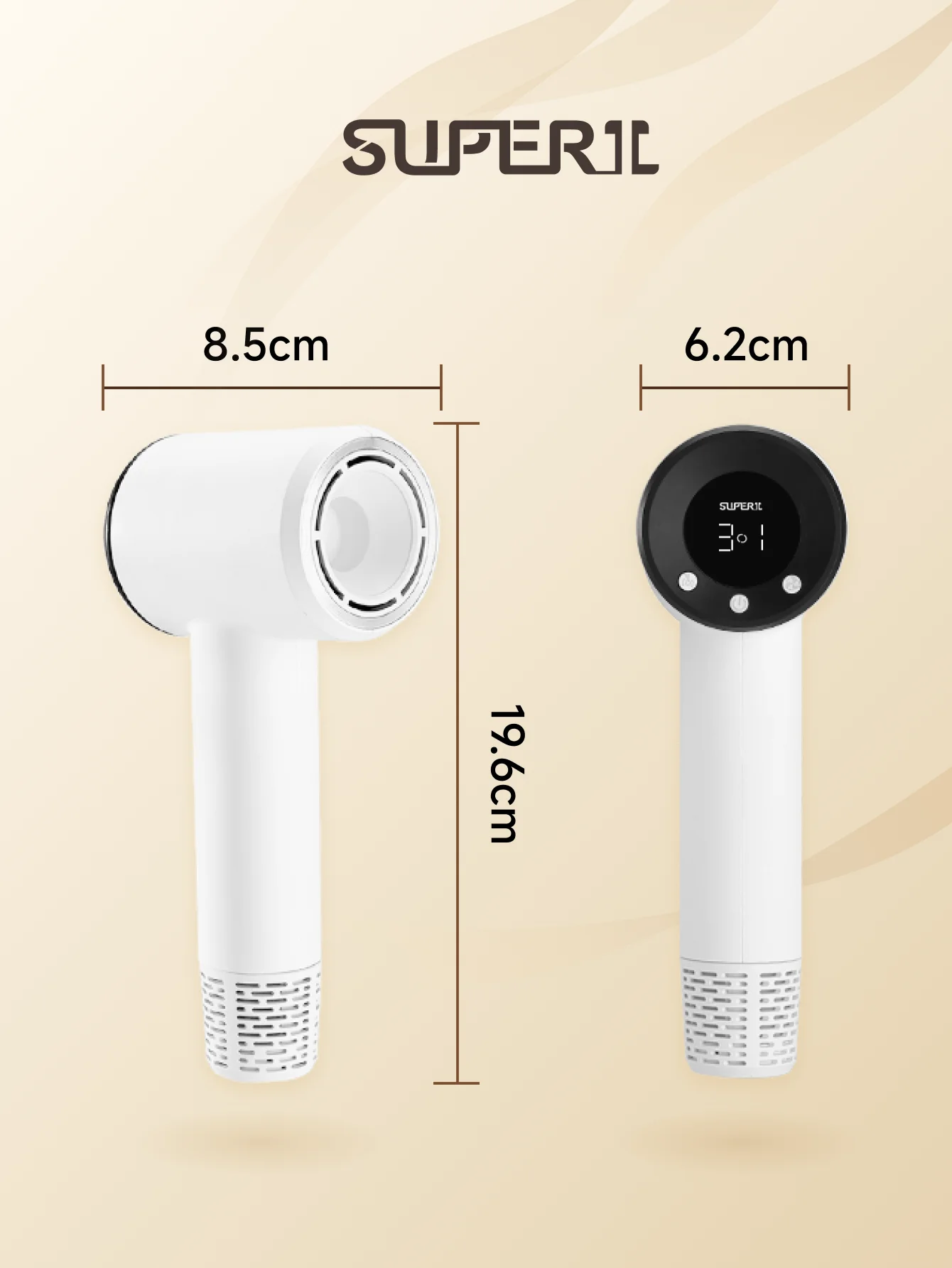 Portable Super Brushless Travel Electric Mini professional High Speed Hair Dryer