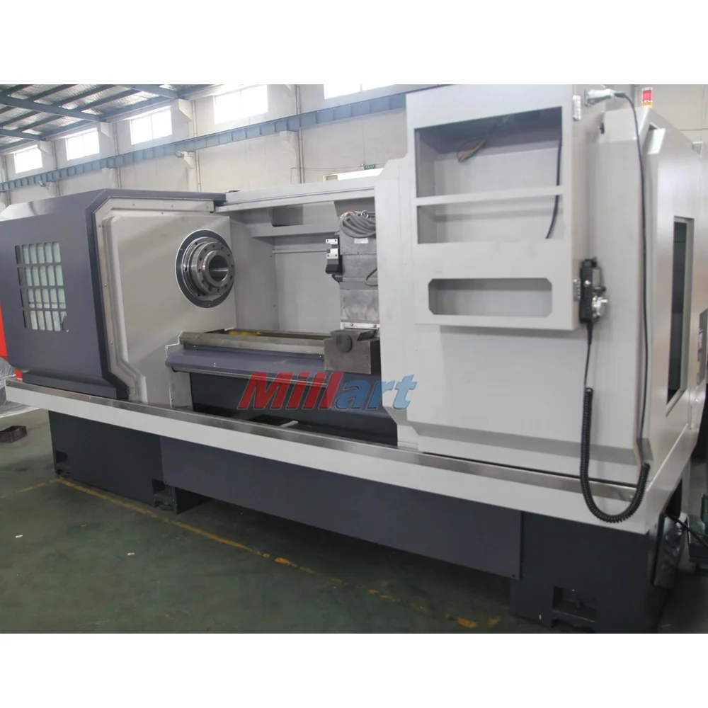 CK6160 Variable Speed Horizontal Metal High Precision CNC Lathe Machine/Flat Bed CNC Lathe