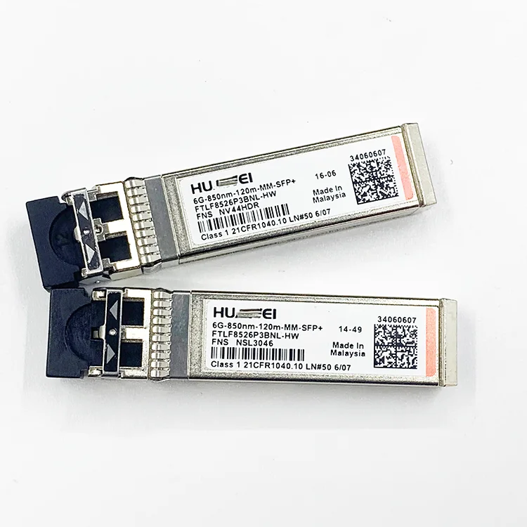 34060607 Optical Transceiver Electrical Transceiver SFP+ 6G 6.144G 850nm 120m 0.12km MM SFP+ for Huawei