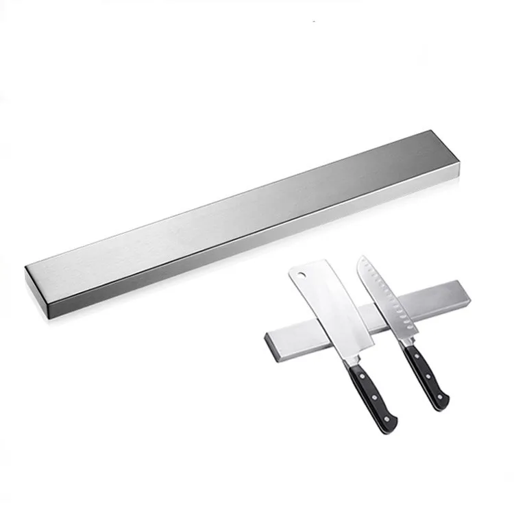 Wholesales Household Kitchen Stainless Steel Integrated Magnetic Strip Wall Mounted Magnetic Knife Holder