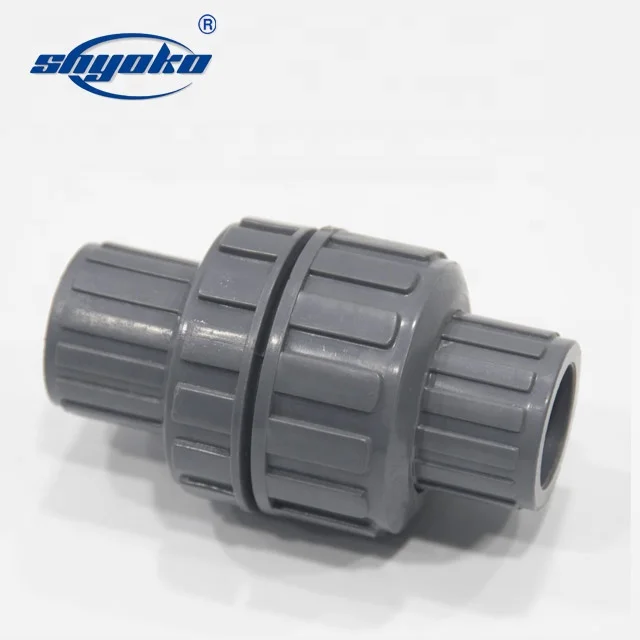 
Wholesale PN16 plastic spring non return valve pvc 