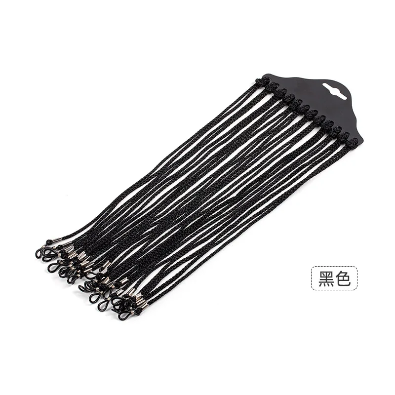 12-Piece Set Eyeglass Chain Nylon Non-Slip Glasses Cord for Sunglasses, Reading Glasses