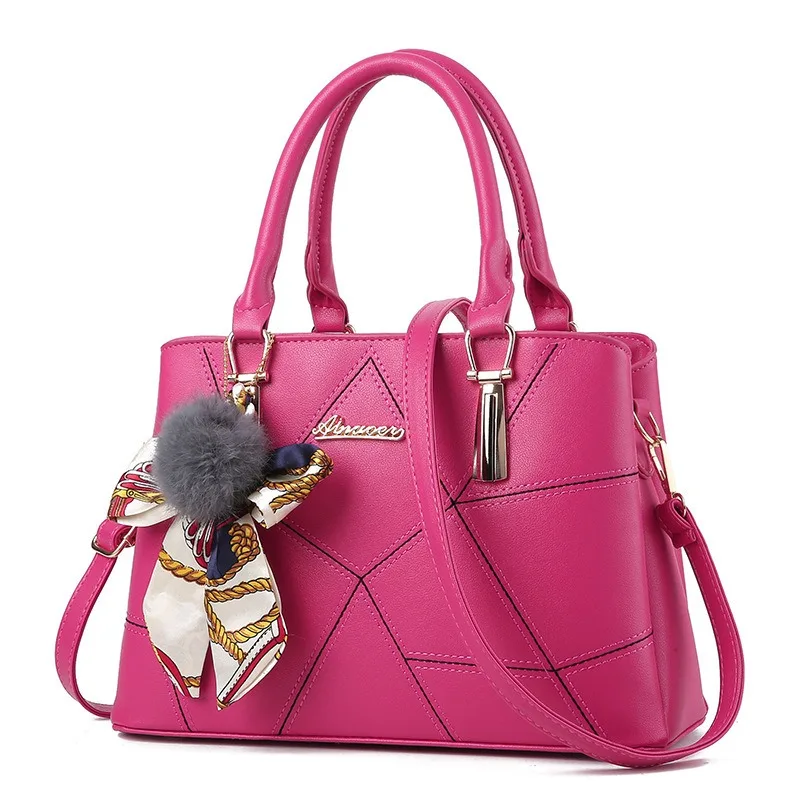 2024 logo custom private label simple large light pink new hot luxury handbags shoulder