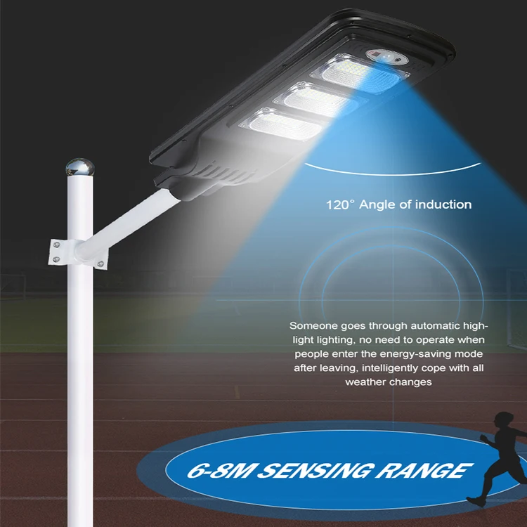 Wholesale PIR Sensor 20Watt 40Watt 60Watt 80Watt All In One Solar Led Street Light