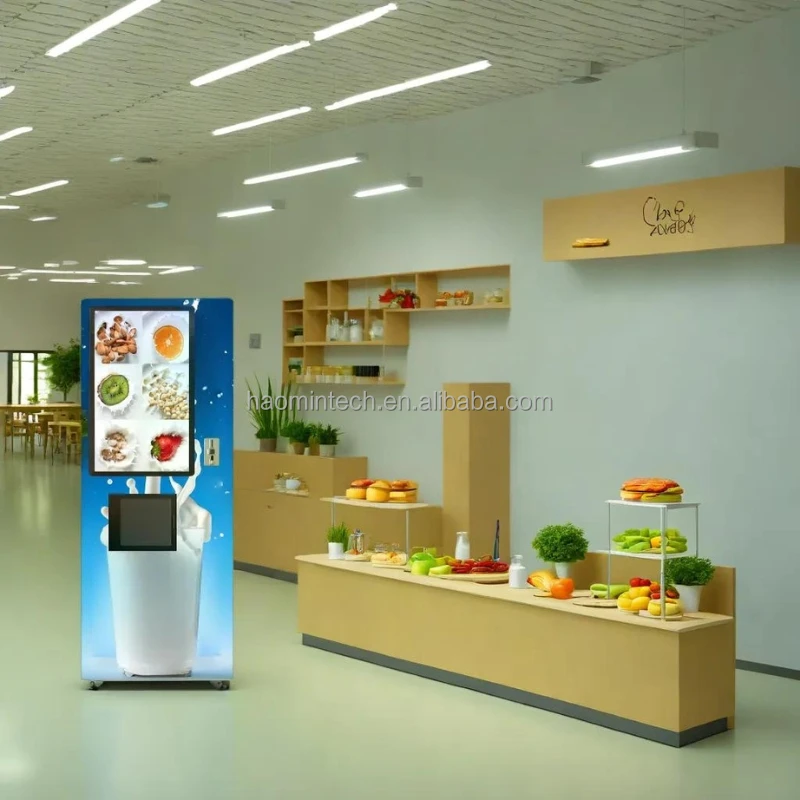 Big Capacity Multi Flavor Instant Coffee Vending Machine Automatic Instant Beverages  Maker