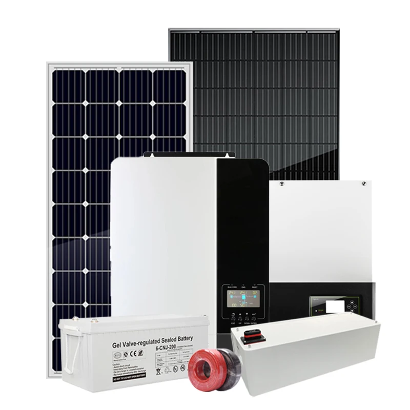 Hot Sale 3kw 5kw 8kw 10kw off grid solar power system For Home Energy 5kw solar power system with lithium battery