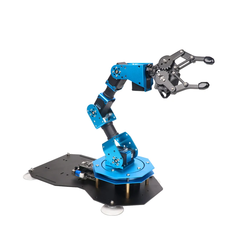 ESP32 Robot Arm Kit 6DOF programming Robot arm strap Handle PC software and APP control strap tutorial Robot arm for eduction