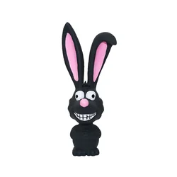 Manufacturers Wholesale Pet Toys Safe High Quality Materials Latex Toys Long Eared Fox Squeaky Pets Dog Cat Toy