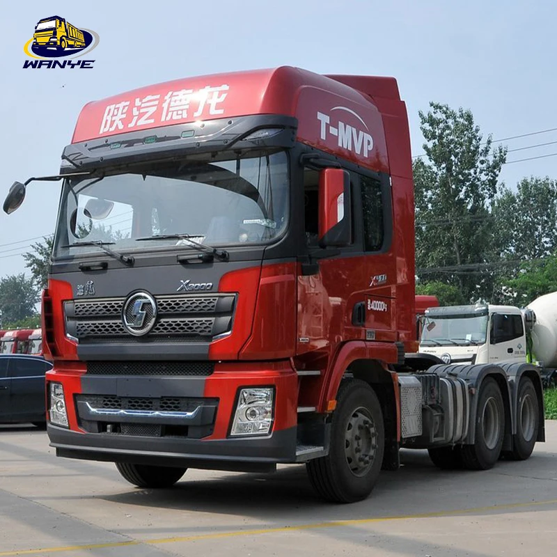 Can Be Delivered Quickly Uesd Shacman X3000 6x4 380-430hp 10 Wheels Tractor Truck Head For Sale