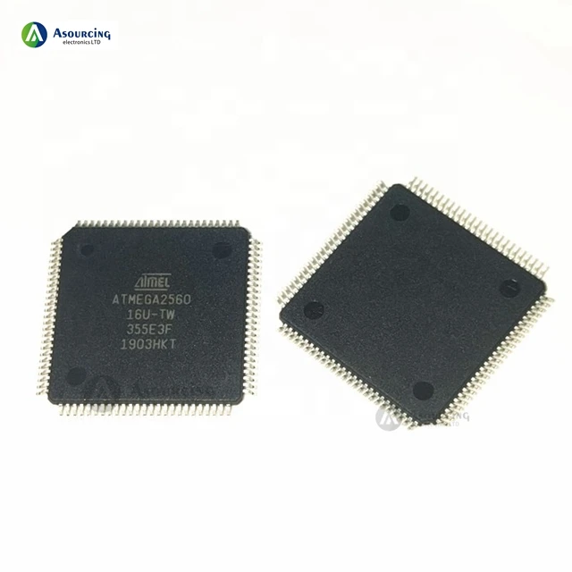 high quality ic chip ATMEGA2560-16AU 8-bit microcontroller mcu Integrated Circuits ATMEGA2560-16AU