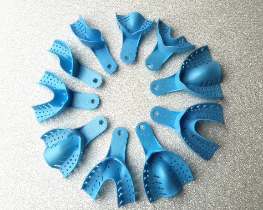 Disposable dental impression trays plastic made dental instruments