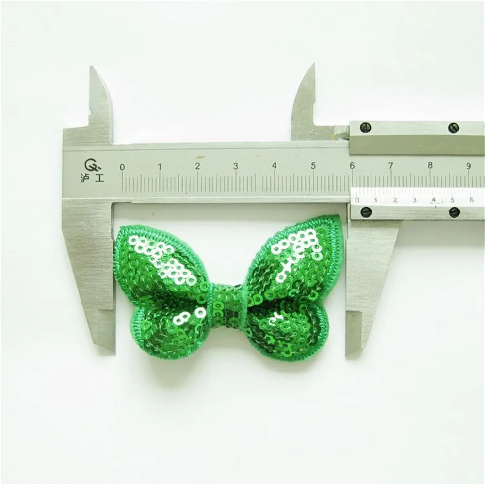 Wholesale Embroidered Sequin Bows Tie For DIY Crafts
